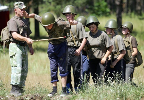 In Belarus, camp summer you!